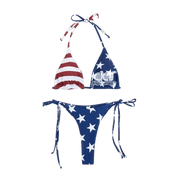 Patriotic Turbo Bikini Set