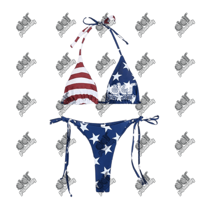 Patriotic Turbo Bikini Set