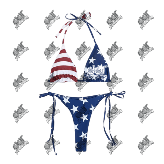 Patriotic Turbo Bikini Set