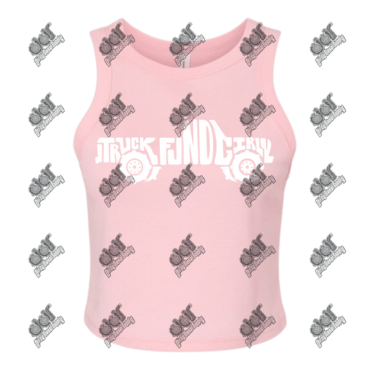 Truck Fund Girly Crop Tank