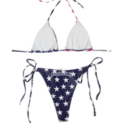 Patriotic Turbo Bikini Set