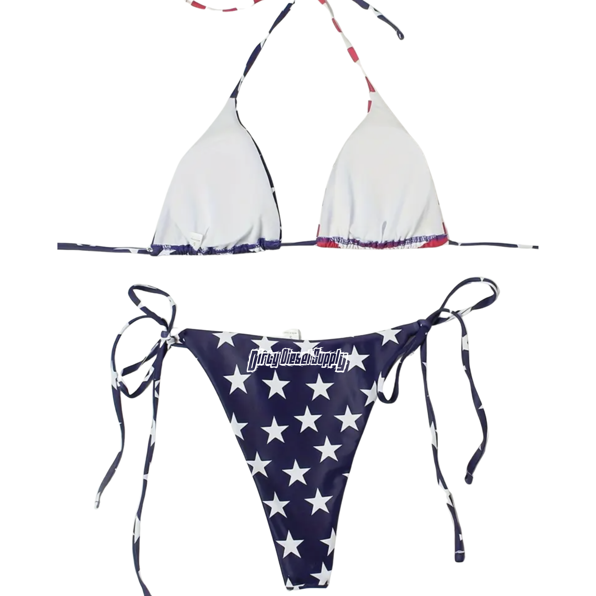 Patriotic Turbo Bikini Set