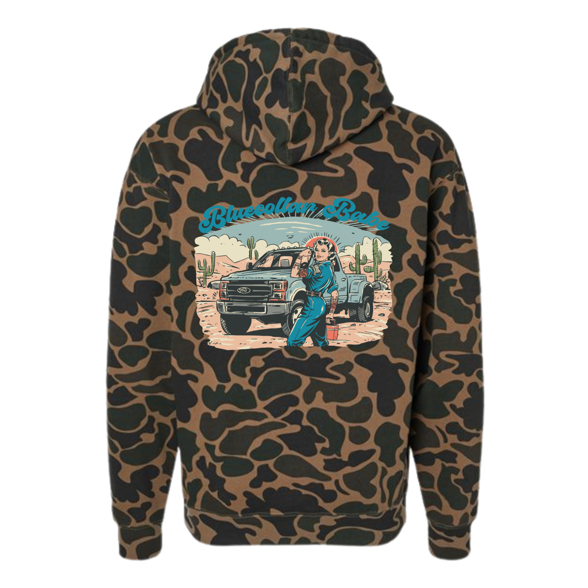 Bluecollar Babe Hoodie