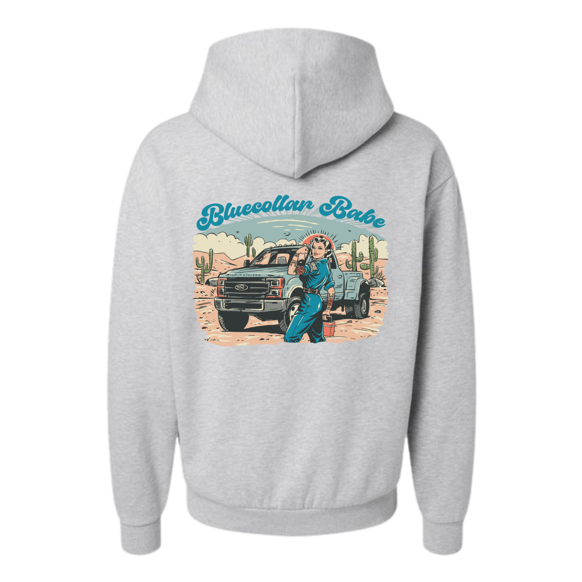 Bluecollar Babe Hoodie