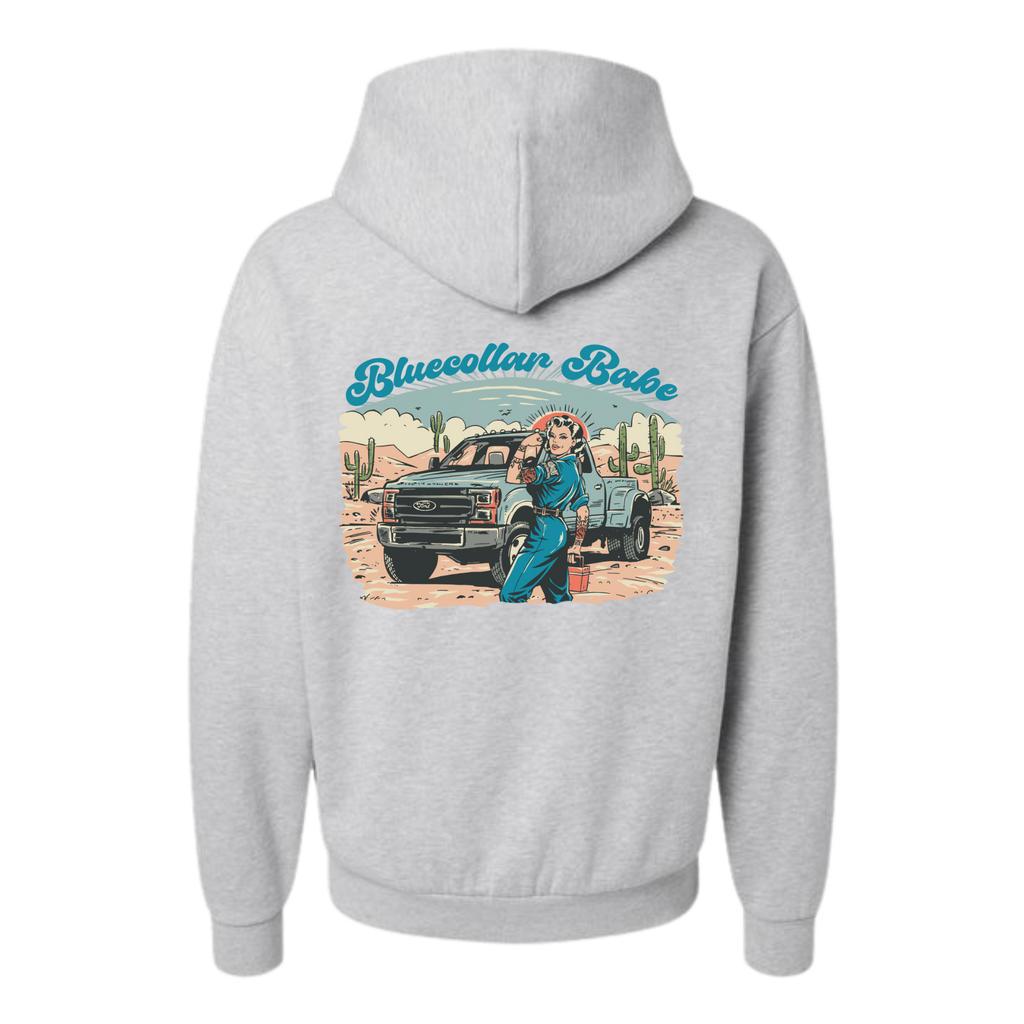 Bluecollar Babe Hoodie