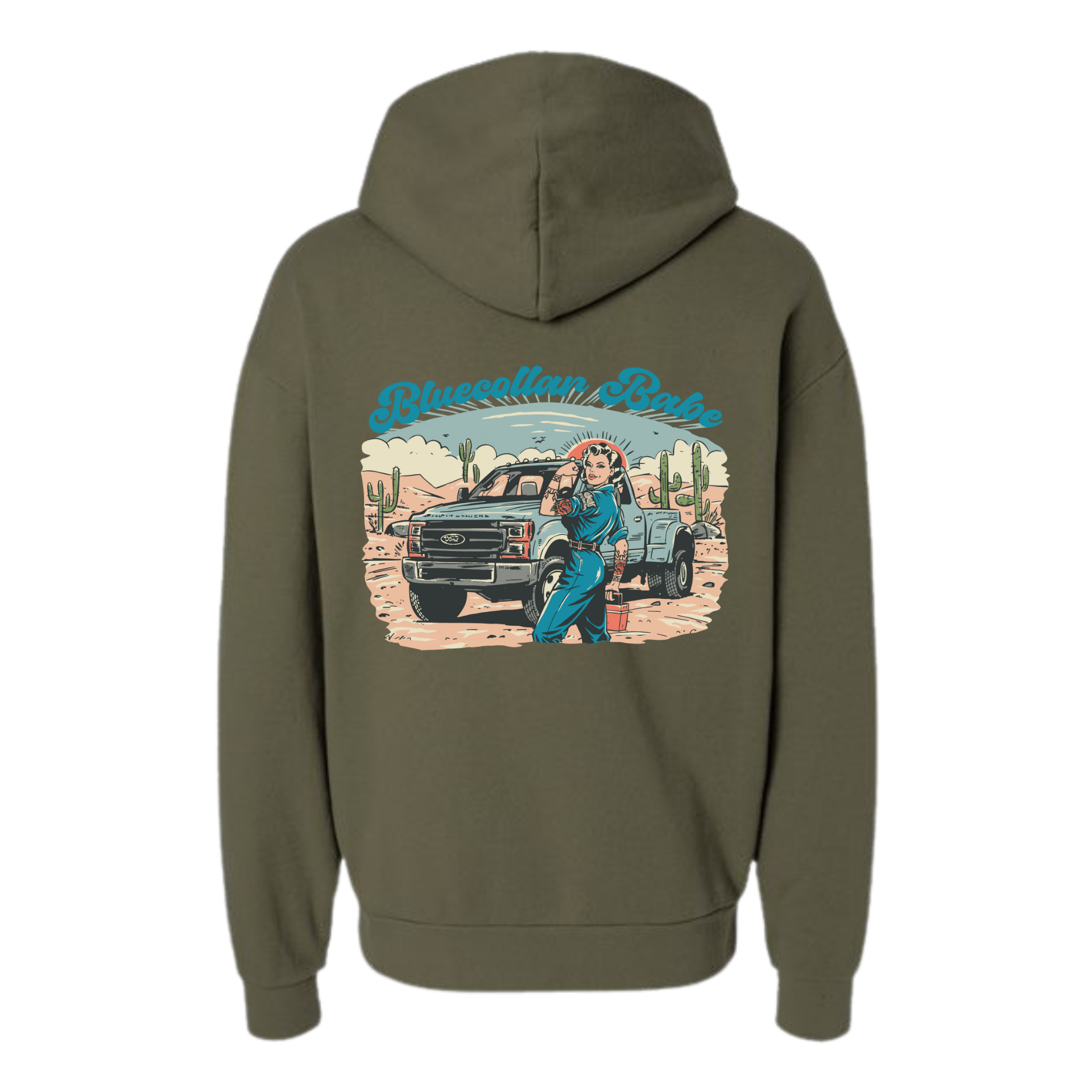 Bluecollar Babe Hoodie
