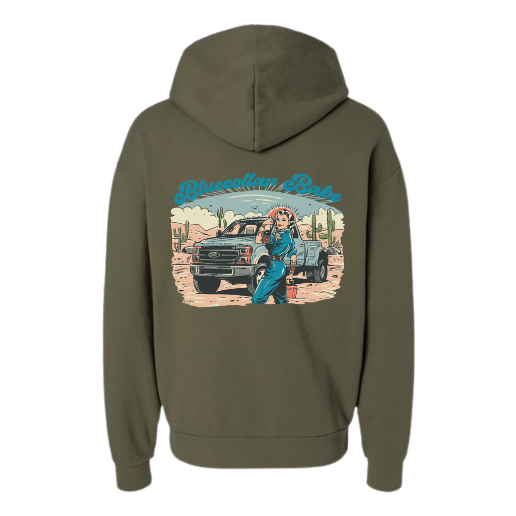 Bluecollar Babe Hoodie