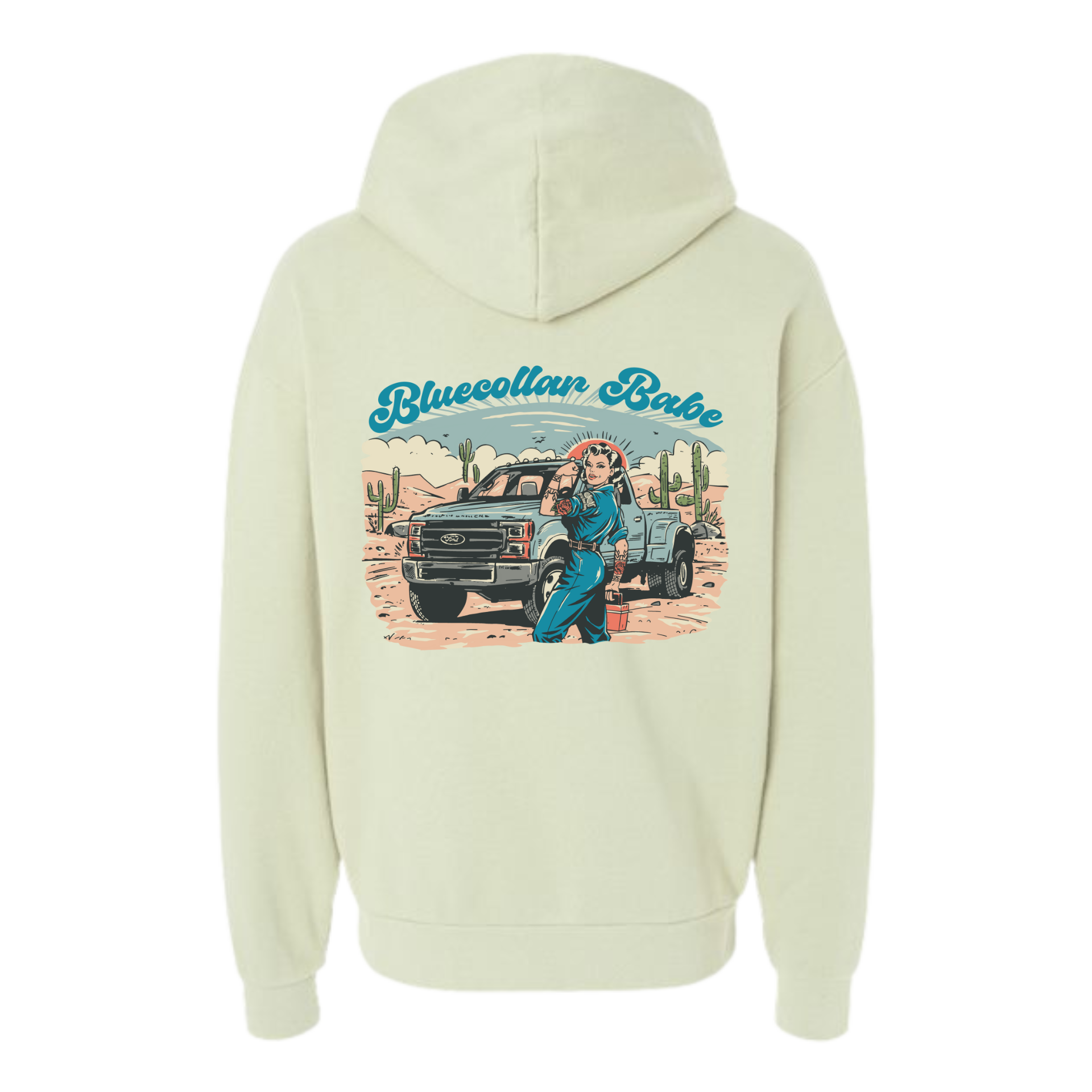 Bluecollar Babe Hoodie
