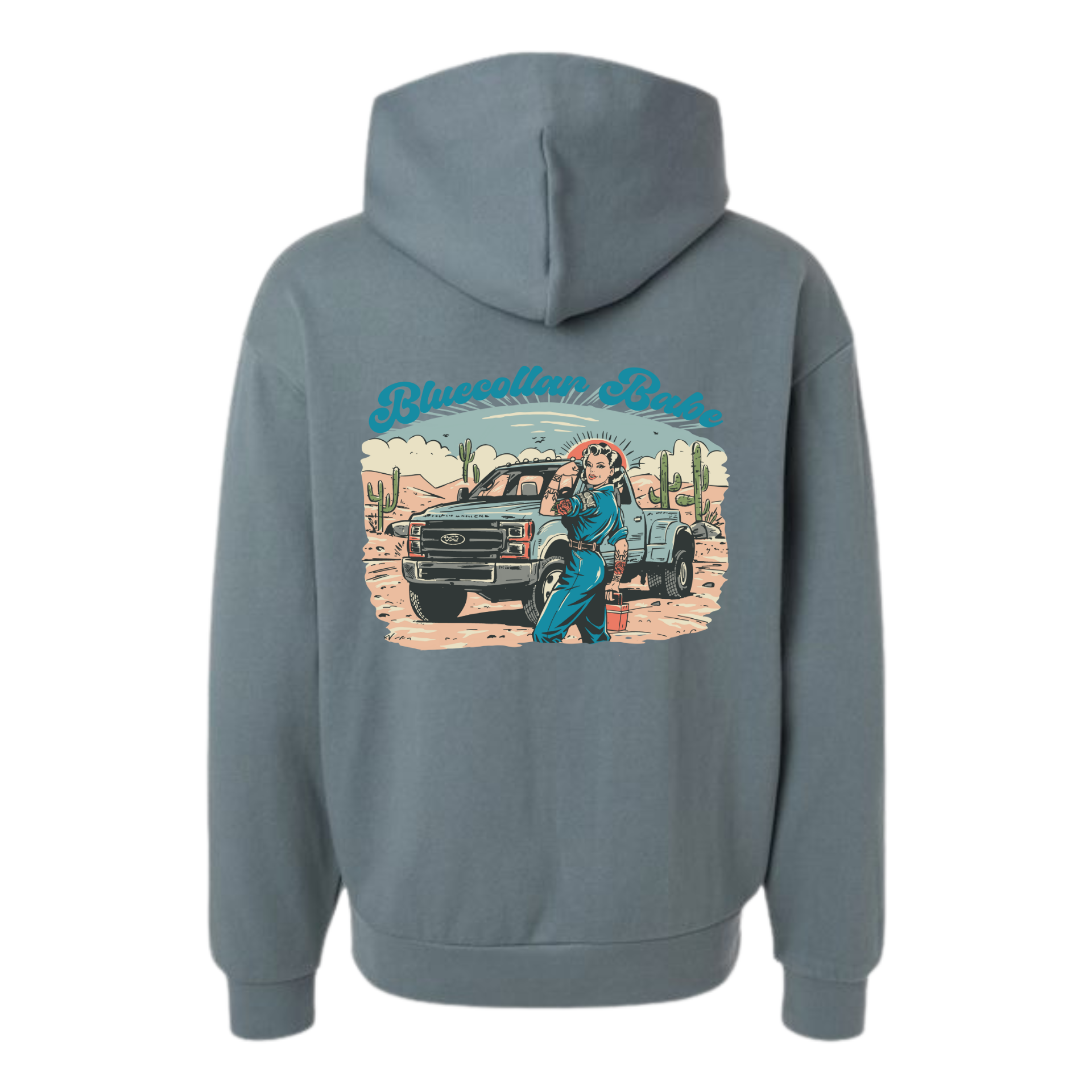 Bluecollar Babe Hoodie