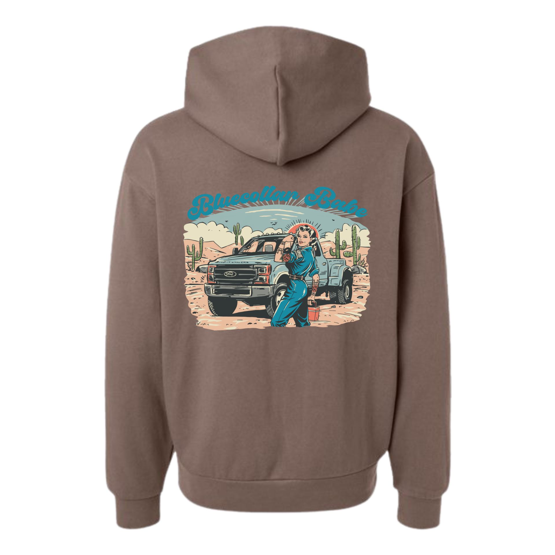 Bluecollar Babe Hoodie