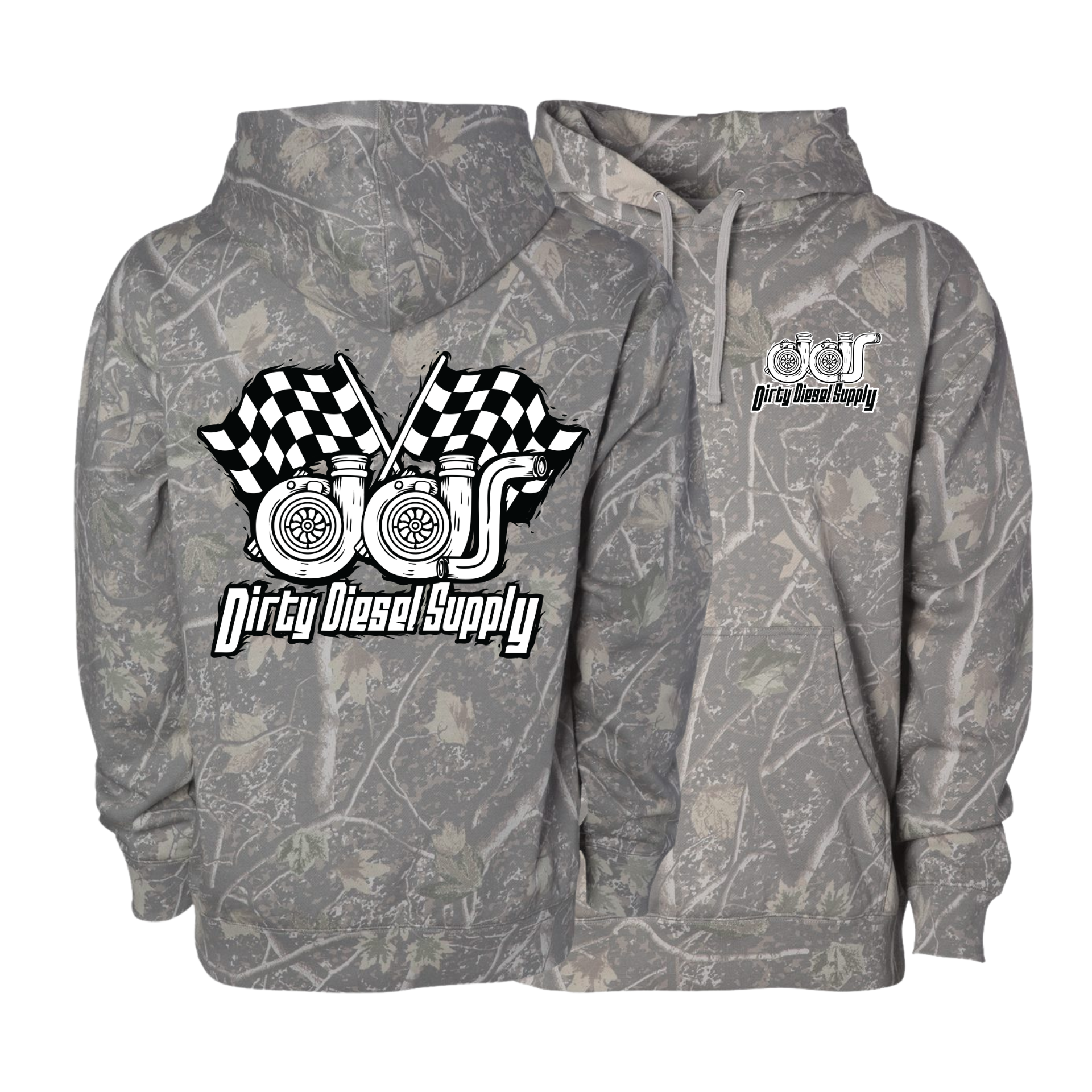 Checkered Turbo Hoodie