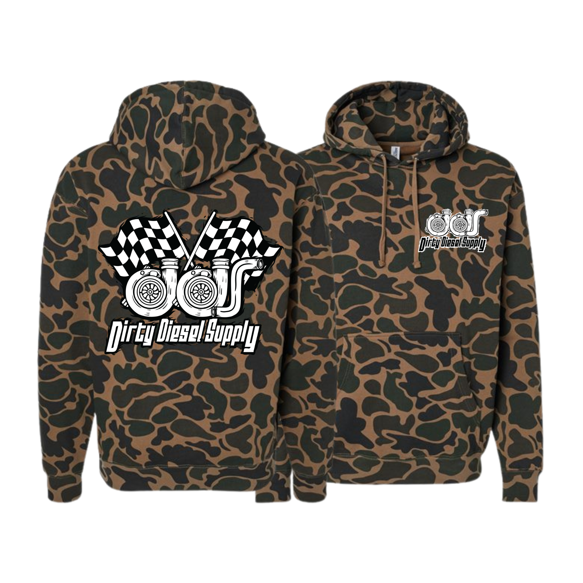 Checkered Turbo Hoodie