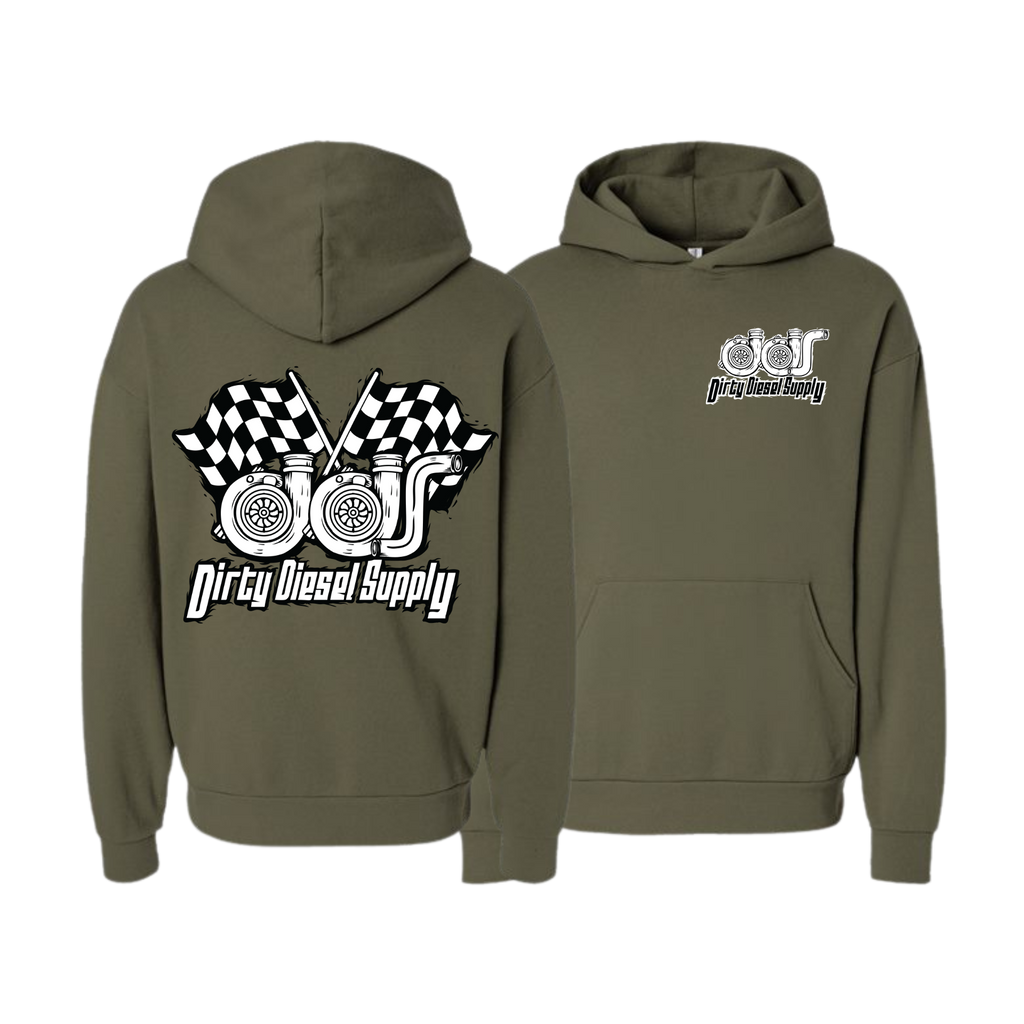 Checkered Turbo Hoodie