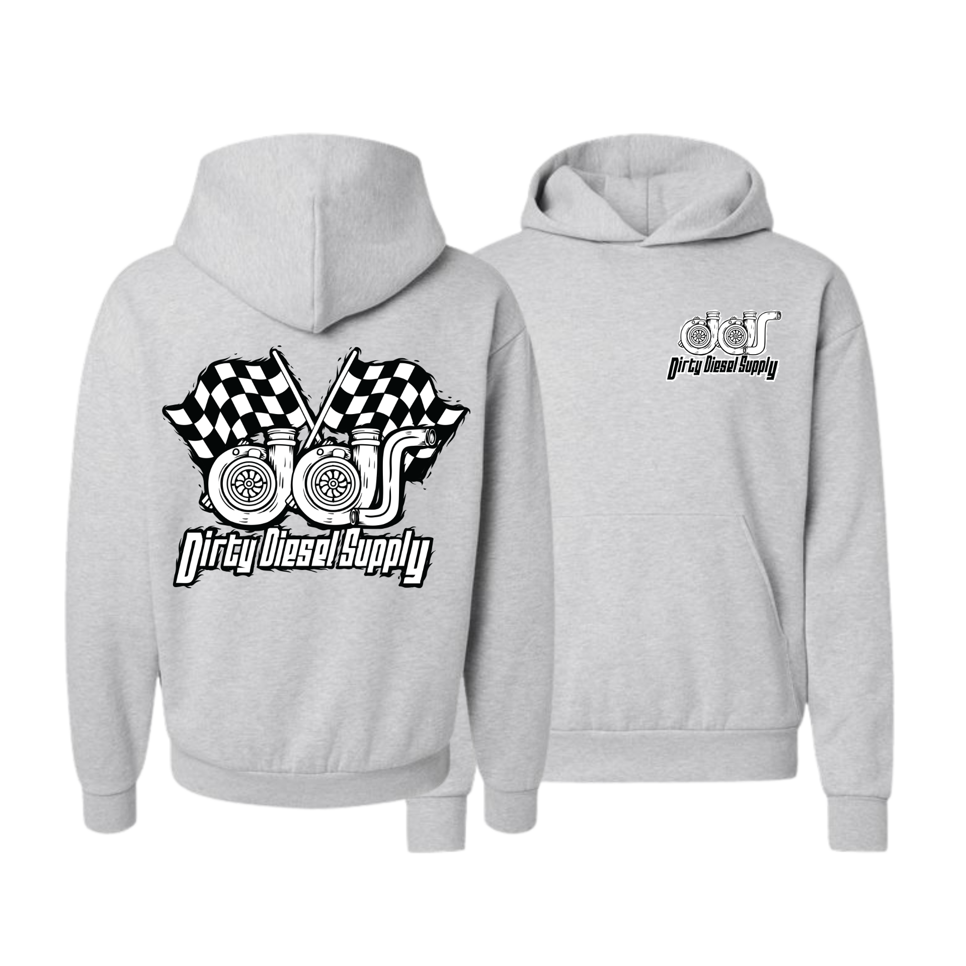 Checkered Turbo Hoodie