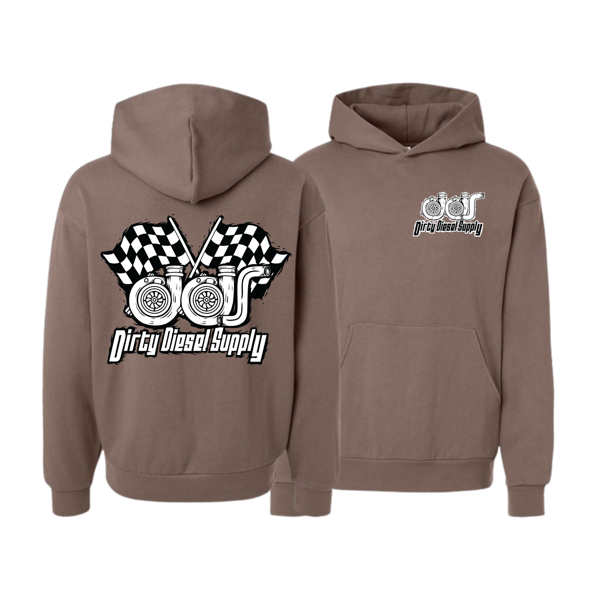 Checkered Turbo Hoodie