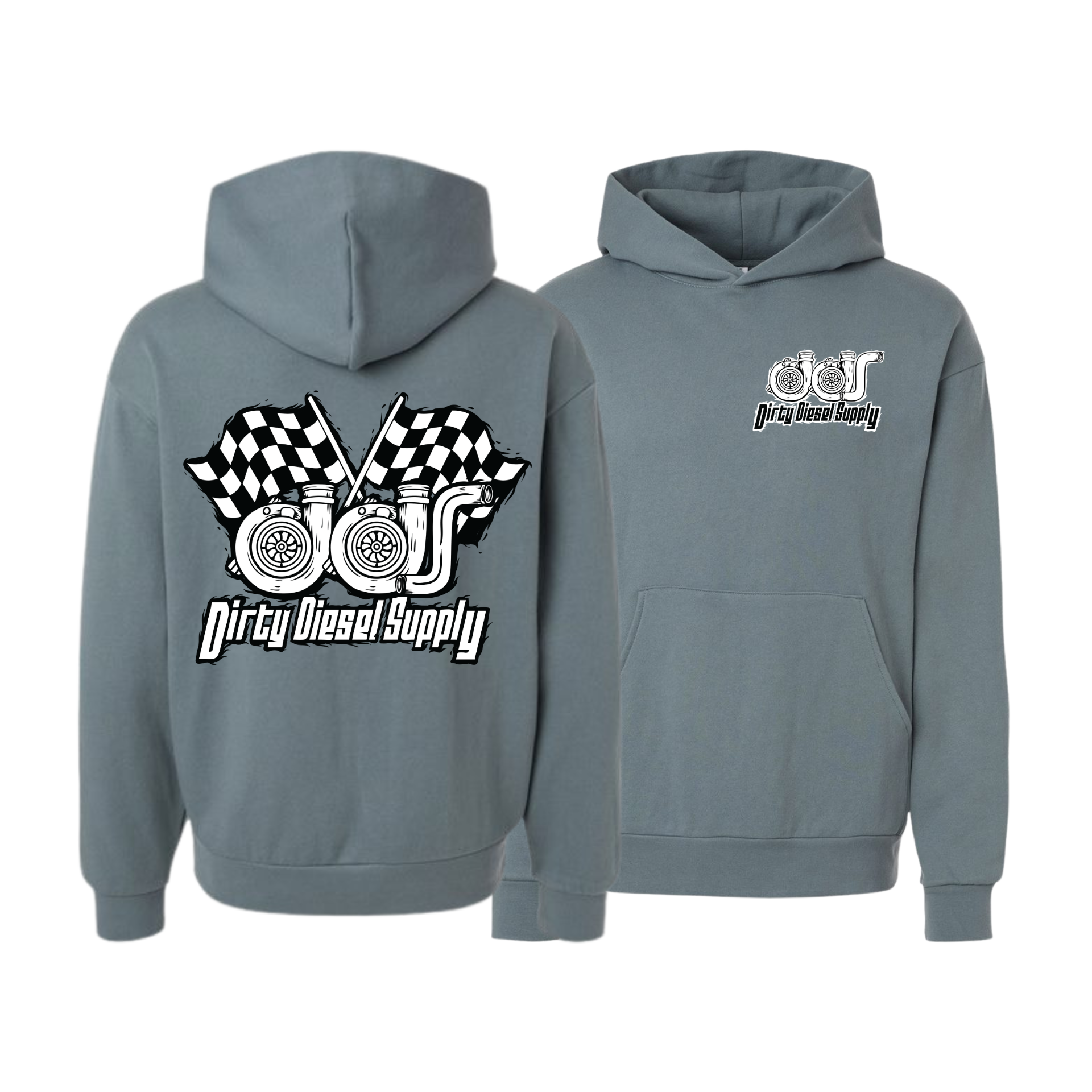 Checkered Turbo Hoodie