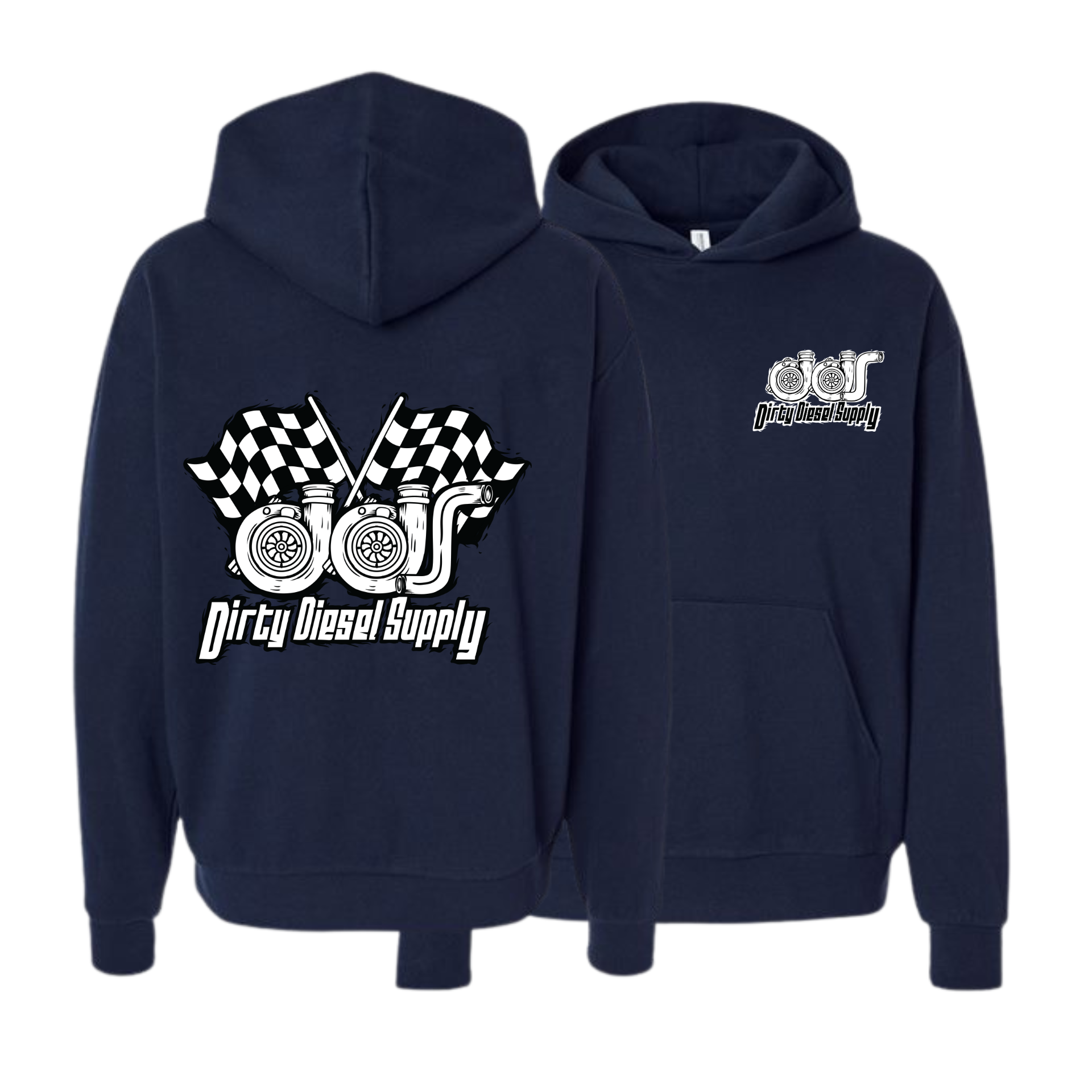 Checkered Turbo Hoodie