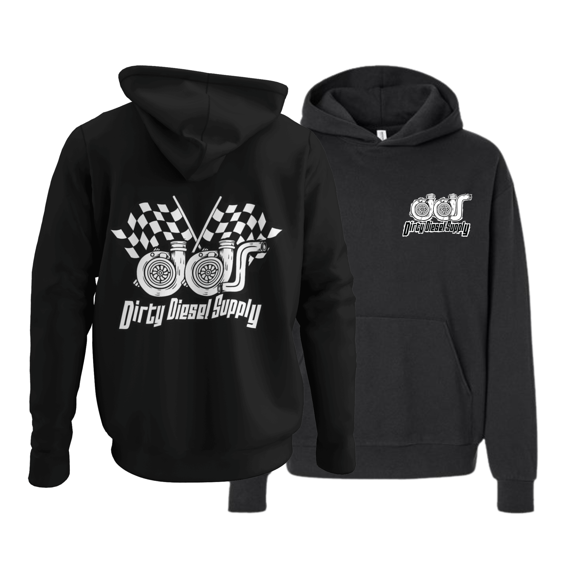 Checkered Turbo Hoodie