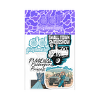 Teal Girly Sticker Pack