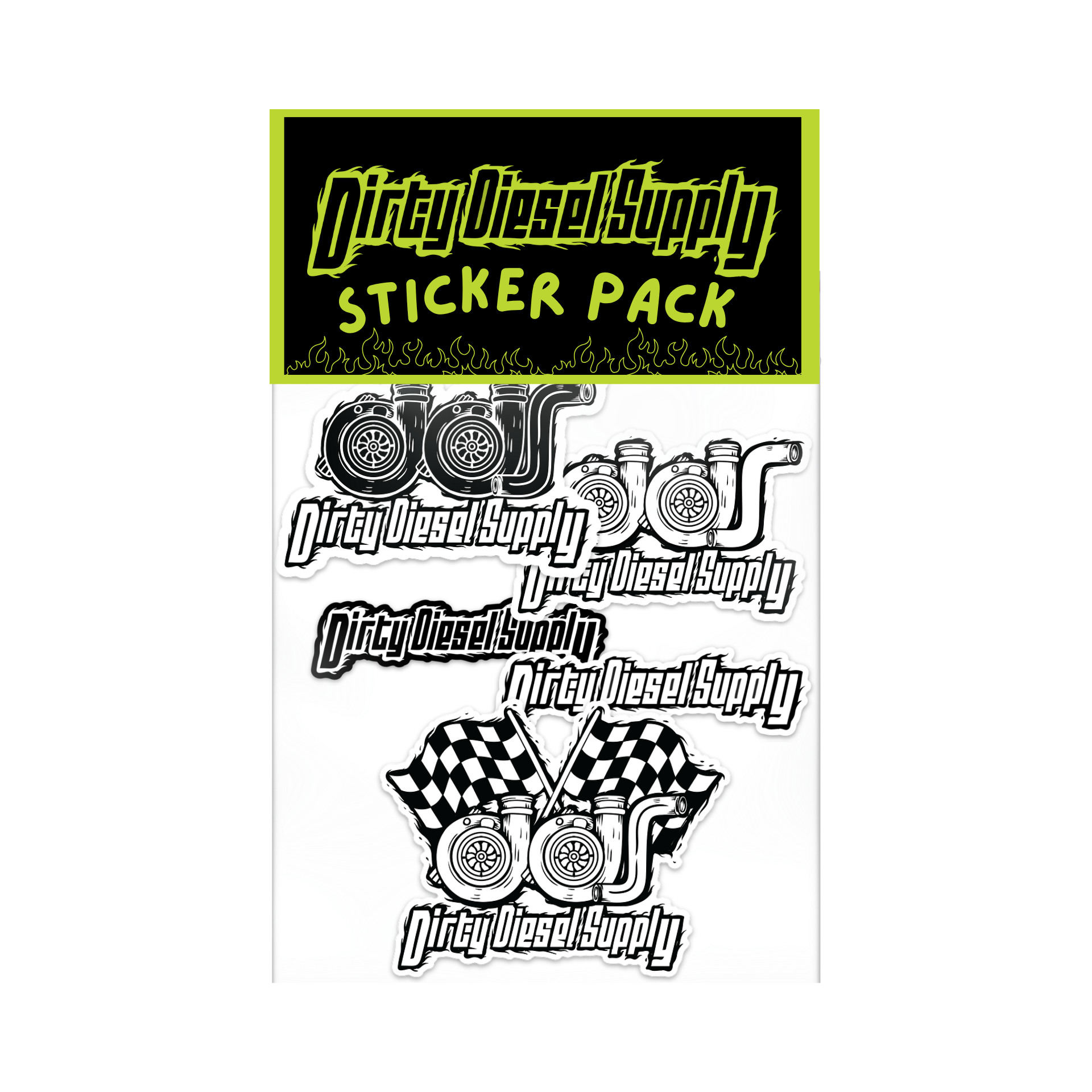 Black & White Sticker Pack