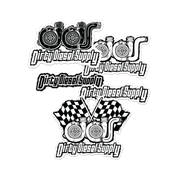 Black & White Sticker Pack