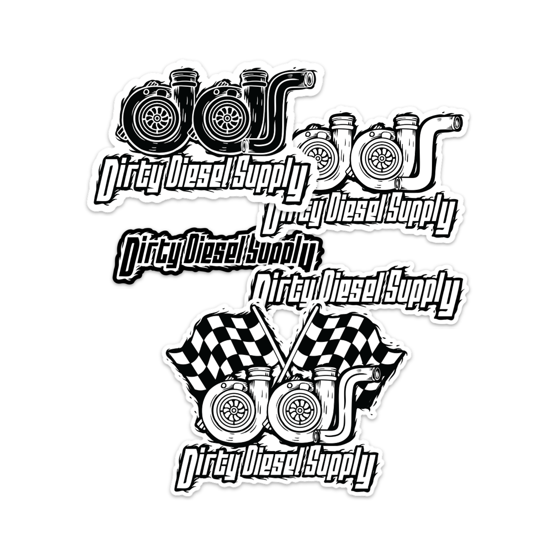 Black & White Sticker Pack