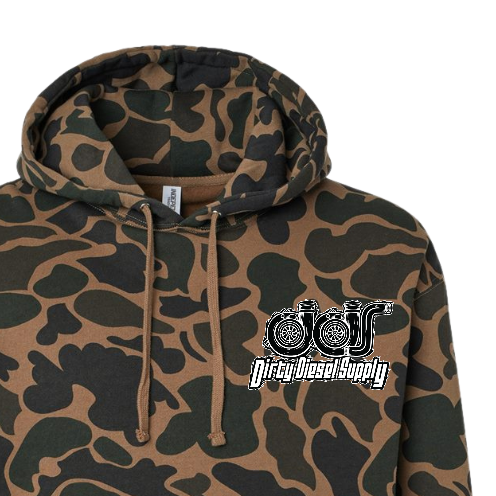 Turbo Camo Heavyweight Hoodie Adult M / Duck Camo, image size:1920x1920