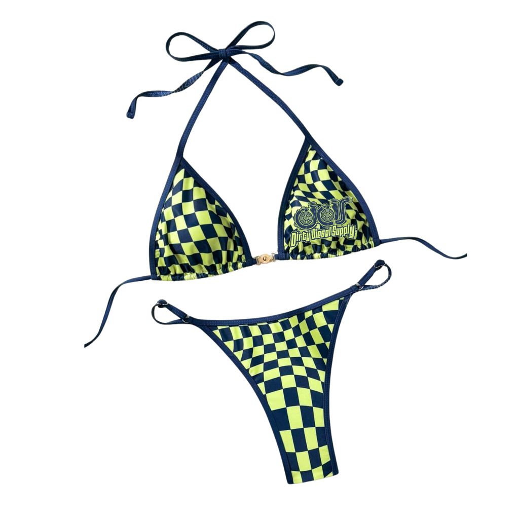 Checkered Bikini Set