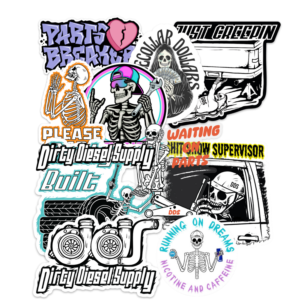 Mechanic Sticker Pack