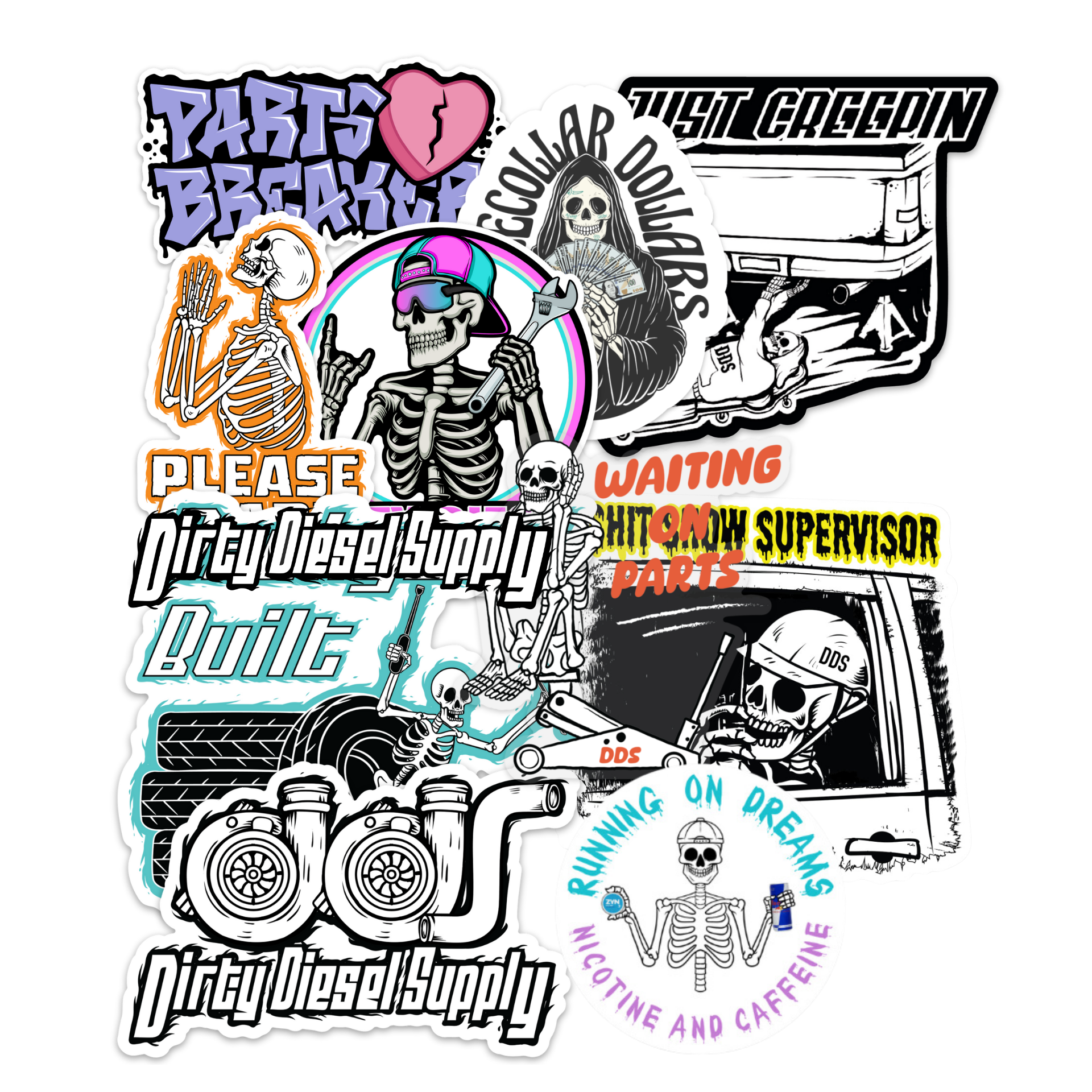 Mechanic Sticker Pack