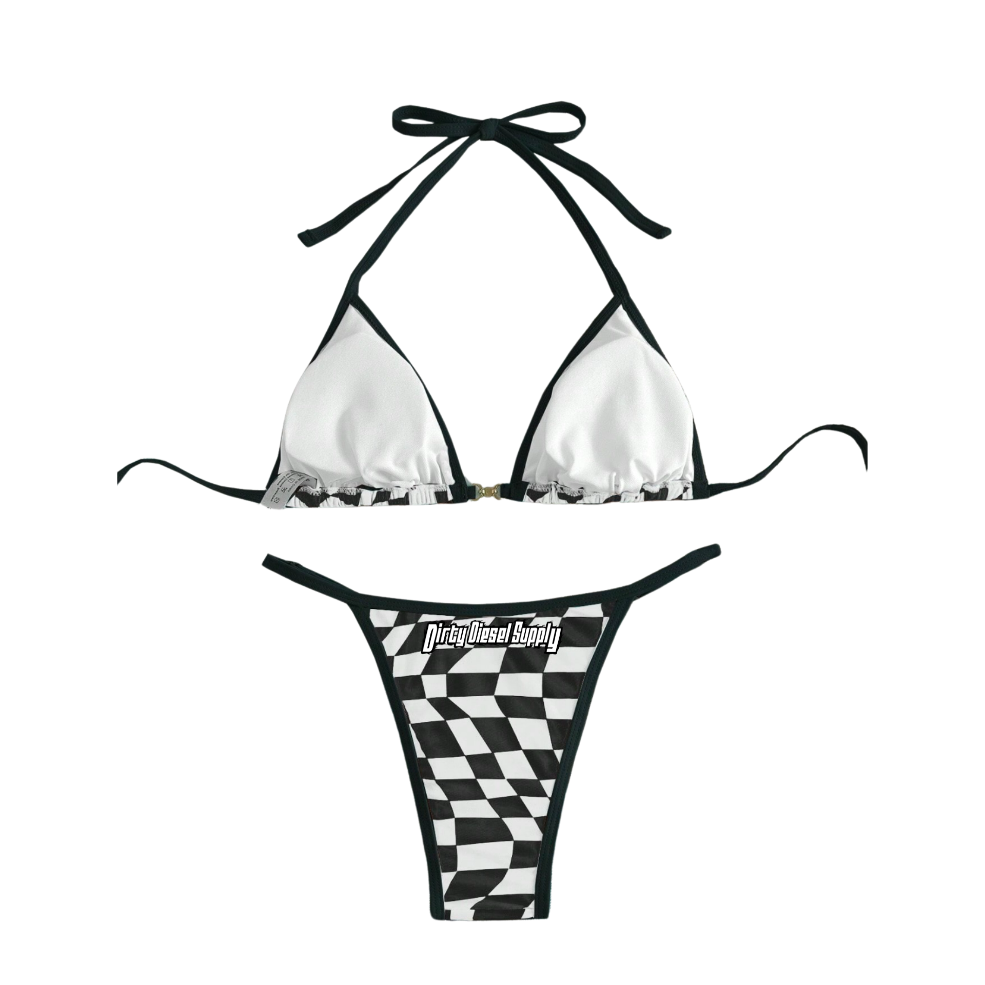 Checkered Bikini Set