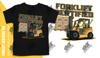 Forklift Certified Tee